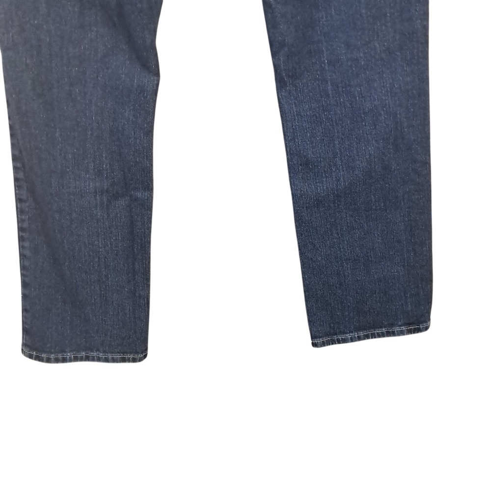 Ariat M5 Legacy Straight Jeans 34x34 Dark Wash Western Workwear Cowboy Wiskering - Picture 6 of 14